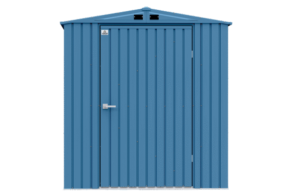 Arrow Elite 6 x 6 x 7 ft Blue Grey Steel Storage Shed