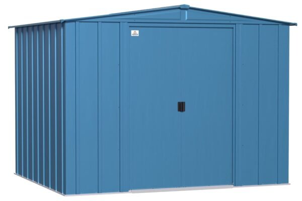 Arrow 8 x 7 x 6 ft Blue Grey Shed