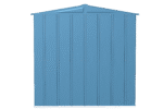 Arrow Classic Steel Storage Shed, 6X6, Blue Grey
