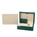 Rolex 1908 Yellow Gold Black Dial Mens Watch 52508 Box Card