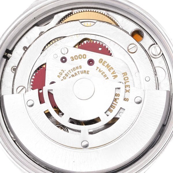 Rolex Air King 34 Blue Dial Smooth Bezel Steel Mens Watch 14000