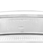 Rolex Air King 34 Blue Dial Smooth Bezel Steel Mens Watch 14000