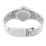 Rolex Air King 34 Blue Dial Smooth Bezel Steel Mens Watch 14000