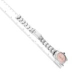 Rolex Air King 34 Salmon Dial Smooth Bezel Mens Watch 114200 Card