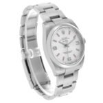 Rolex Air King 34 Silver Dial Steel Mens Watch 114200