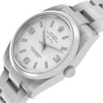 Rolex Air King 34 Silver Dial Steel Mens Watch 114200