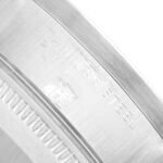 Rolex Air King 34 Steel White Roman Dial Mens Watch 14010