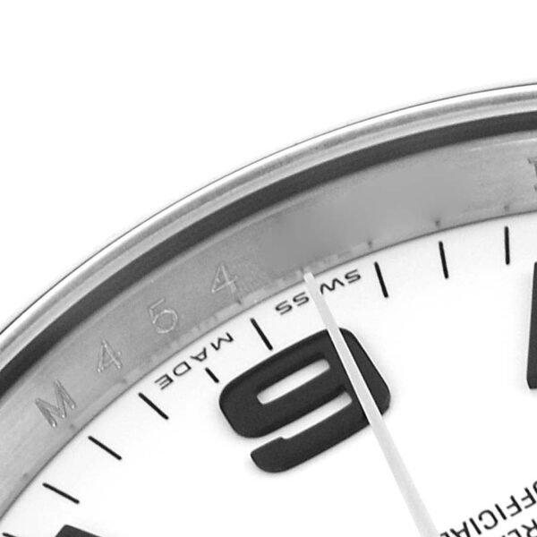 Rolex Air King 34 White Dial Steel Mens Watch 114200