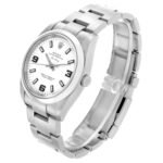Rolex Air King 34 White Dial Steel Mens Watch 114200