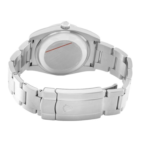 Rolex Air King 34 White Roman Dial Steel Mens Watch 114200