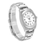 Rolex Air King 34 White Roman Dial Steel Mens Watch 114200