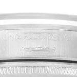 Rolex Air King 34mm Black Dial Smooth Bezel Steel Mens Watch 14000