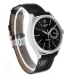 Rolex Cellini Date White Gold Automatic Black Dial Mens Watch 50519