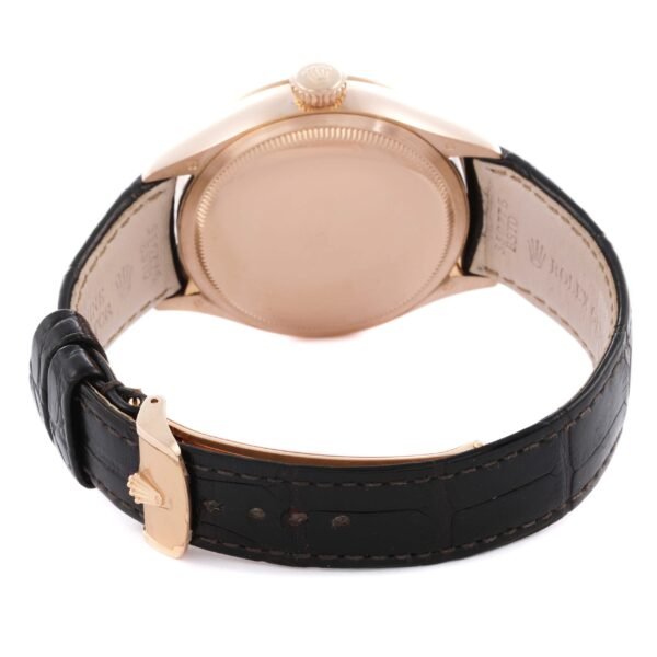 Rolex Cellini Moonphase White Dial Rose Gold Mens Watch 50535