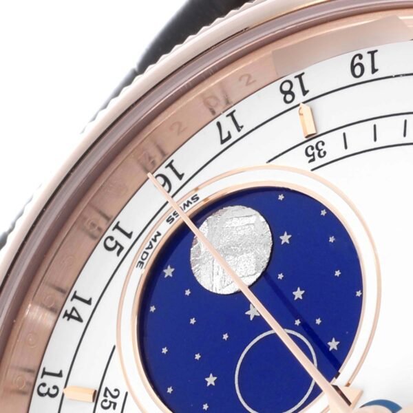 Rolex Cellini Moonphase White Dial Rose Gold Mens Watch 50535