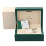 Rolex Cellini Moonphase White Dial Rose Gold Mens Watch 50535 Box Card