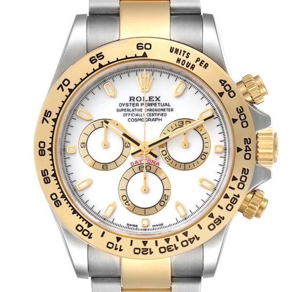 Rolex Cosmograph Daytona 18K Steel Yellow Gold Mens Watch 116503 Unworn