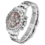 Rolex Cosmograph Daytona 18K White Gold MOP Diamond Mens Watch 116509 Unworn