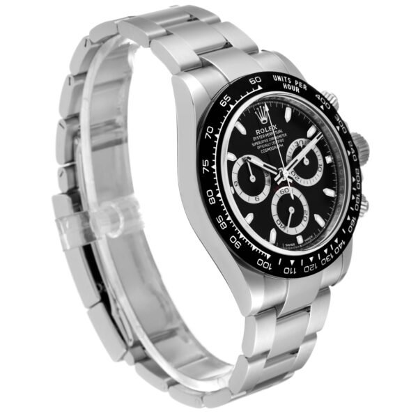 Rolex Cosmograph Daytona Ceramic Bezel Black Dial Mens Watch 116500 Box Card