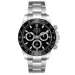 Rolex Cosmograph Daytona Ceramic Bezel Black Dial Mens Watch 116500 Box Card
