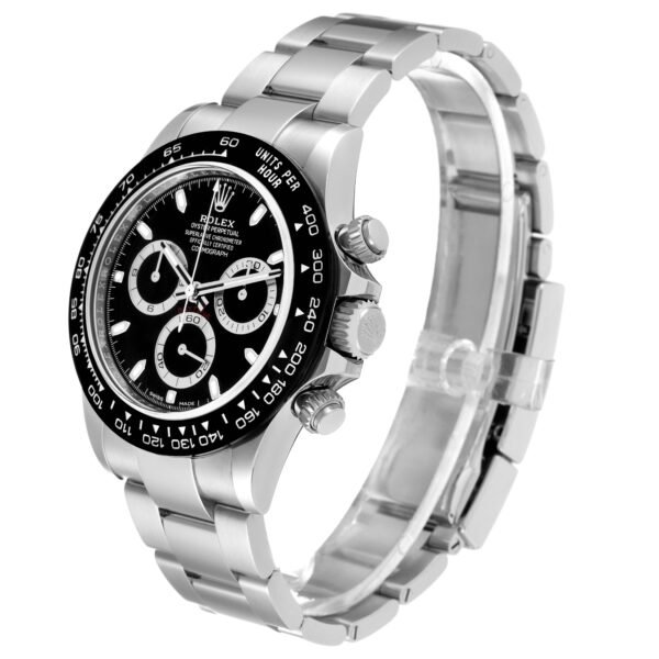 Rolex Cosmograph Daytona Ceramic Bezel Black Dial Mens Watch 116500 Box Card