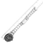 Rolex Cosmograph Daytona Ceramic Bezel Black Dial Mens Watch 116500 Box Card