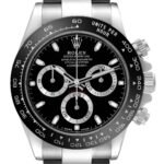Rolex Cosmograph Daytona Ceramic Bezel Black Dial Steel Mens Watch 116500 Unworn
