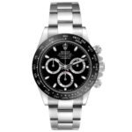 Rolex Cosmograph Daytona Ceramic Bezel Black Dial Steel Mens Watch 116500 Unworn