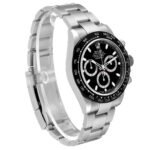 Rolex Cosmograph Daytona Ceramic Bezel Black Dial Steel Mens Watch 116500 Unworn