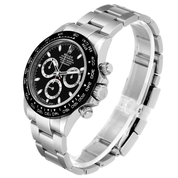 Rolex Cosmograph Daytona Ceramic Bezel Black Dial Steel Mens Watch 116500