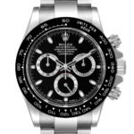 Rolex Cosmograph Daytona Ceramic Bezel Black Dial Steel Mens Watch 116500