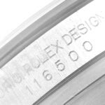 Rolex Cosmograph Daytona Ceramic Bezel Black Dial Steel Mens Watch 116500