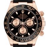 Rolex Cosmograph Daytona Oysterflex Rose Gold Mens Watch 116515 Box Card
