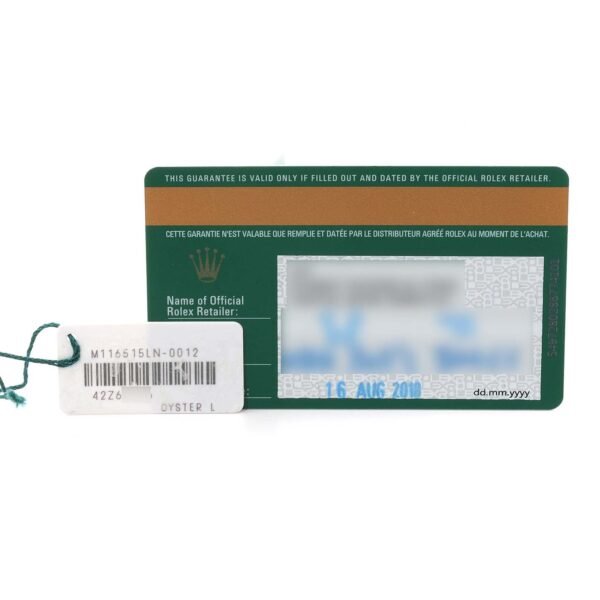 Rolex Cosmograph Daytona Oysterflex Rose Gold Mens Watch 116515 Box Card