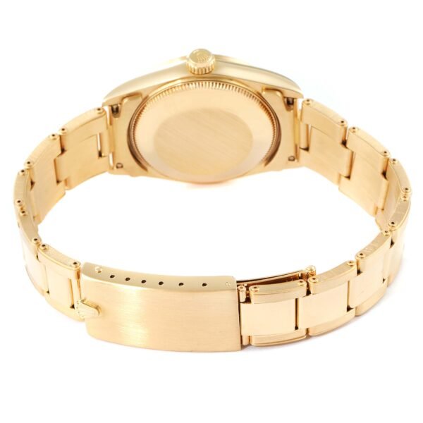 Rolex Datejust 31 Midsize 18K Yellow Gold Diamond Watch 68278