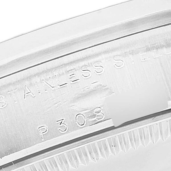 Rolex Datejust 31 Midsize Black Baton Dial Steel Ladies Watch 78240 Box Papers