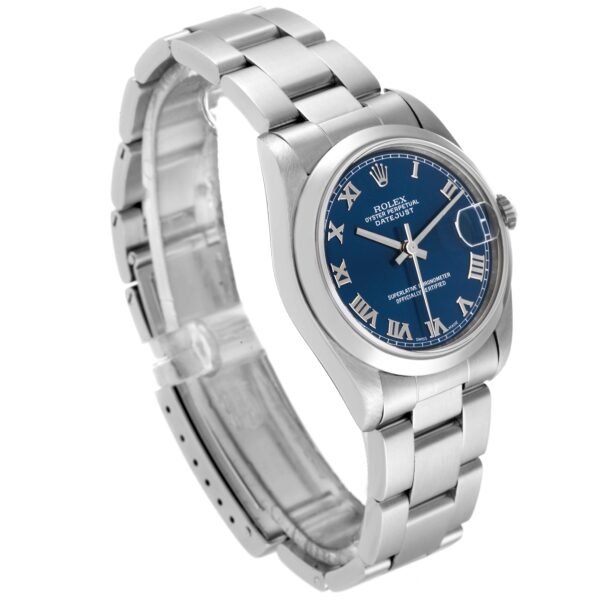 Rolex Datejust 31 Midsize Blue Dial Steel Ladies Watch 78240 Box Papers