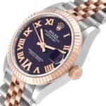 Rolex Datejust 31 Midsize Steel Rose Gold Diamond Ladies Watch 278271 Box Card