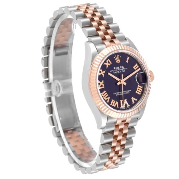 Rolex Datejust 31 Midsize Steel Rose Gold Diamond Ladies Watch 278271 Box Card