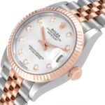 Rolex Datejust 31 Midsize Steel Rose Gold Diamond Ladies Watch 278271 Unworn