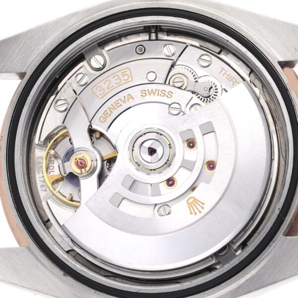 ADD TWO LINKS Rolex Datejust 41 Steel Rose Gold Wimbledon Dial Mens Watch 126331