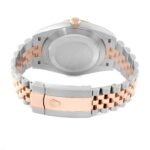 ADD TWO LINKS Rolex Datejust 41 Steel Rose Gold Wimbledon Dial Mens Watch 126331