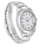 Rolex Datejust II 41mm Blue Numerals Steel Mens Watch 116300