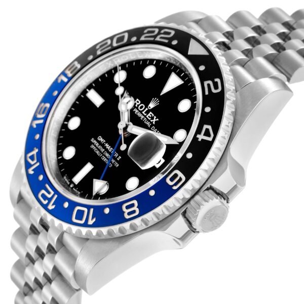Rolex GMT Master II Batgirl Bezel Steel Automatic Mens Watch 126710