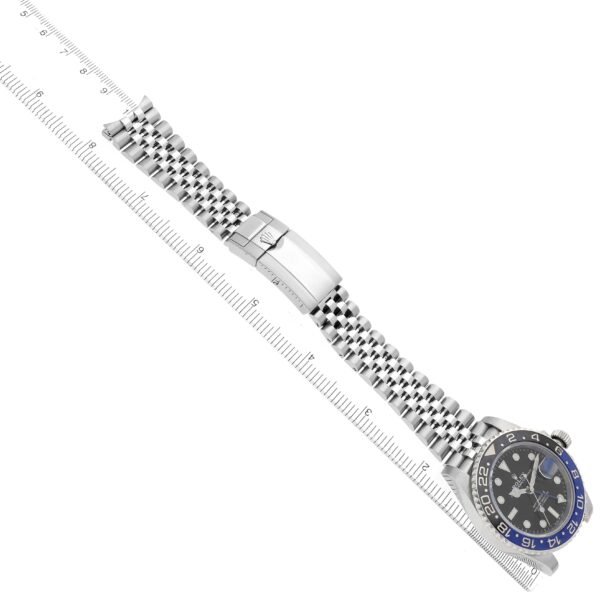 Rolex GMT Master II Batgirl Bezel Steel Automatic Mens Watch 126710