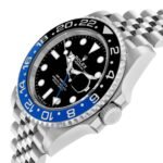 Rolex GMT Master II Batgirl Bezel Steel Automatic Mens Watch 126710 Box Card