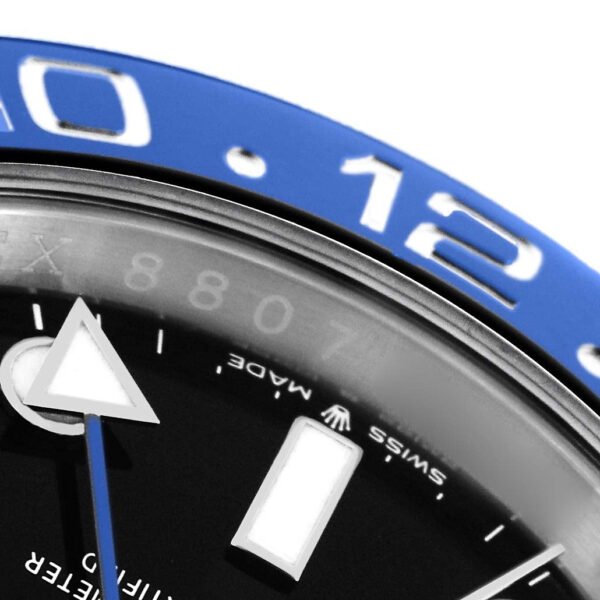 Rolex GMT Master II Batman Bezel Steel Automatic Mens Watch 126710 Box Card