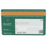 Rolex GMT Master II Batman Black Blue Bezel Steel Mens Watch 116710 Box Card