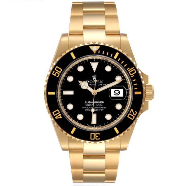 rolex-submariner-18k-yellow-gold-black-dial-bezel-mens-watch-126618-unworn-47370_e55f646165
