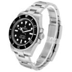 Rolex Submariner 40mm Black Dial Ceramic Bezel Steel Mens Watch 114060 Box Card